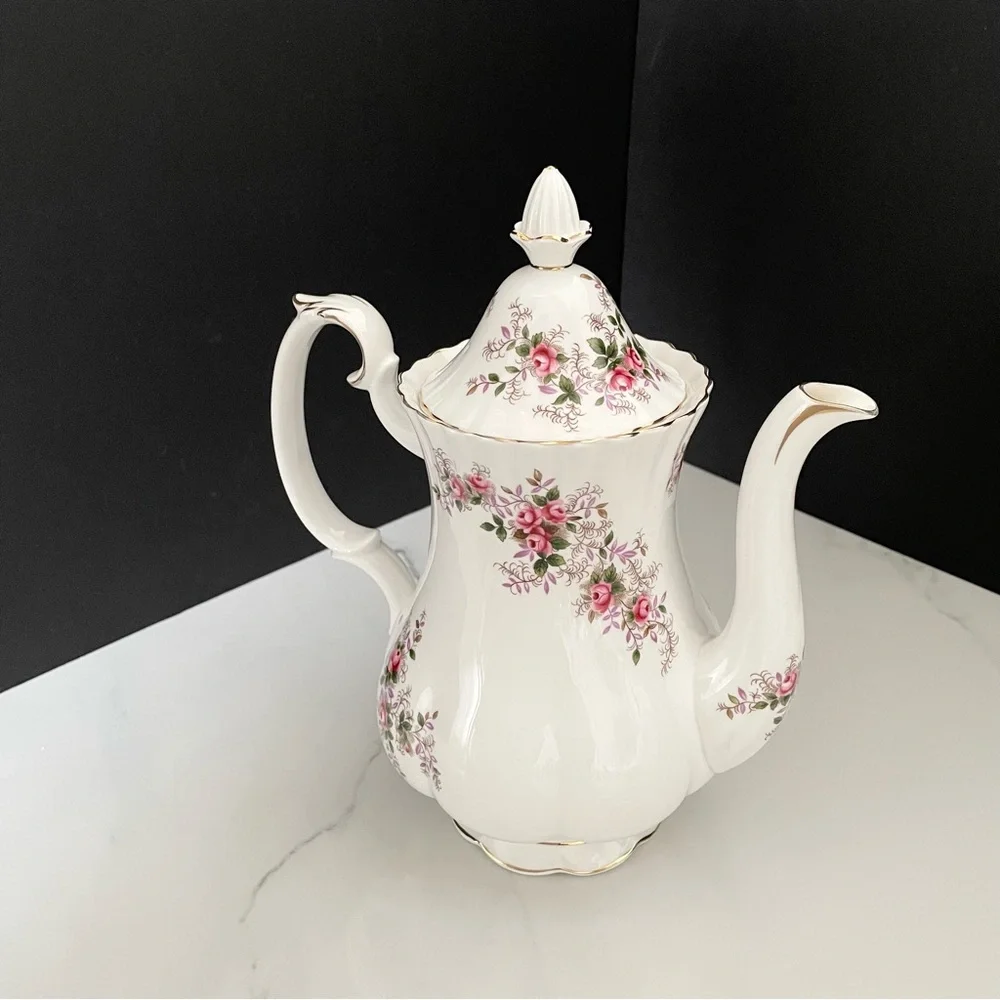 Lavender Rose Coffee Pot by Royal Albert